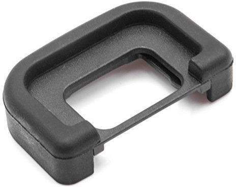 vhbw Augenmuschel Sucher kompatibel mit Pentax K20D, K-7, Super, K200D, KX, KM, K-m, Z10, Super A Kamera Spiegelreflexkamera DSLR Okular - Schwarz