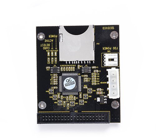 SD SDHC MMC to 3.5 40Pin Male IDE Adapter Card Big PCB SD-3.5 IDE