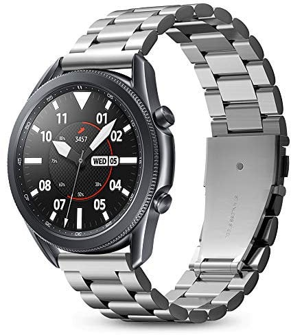 Spigen Modern Fit Band for Samsung Galaxy Watch 3 45mm / Galaxy Watch 46mm / OnePlus Watch / Gear S3 Frontier / S3 Classic - Silver