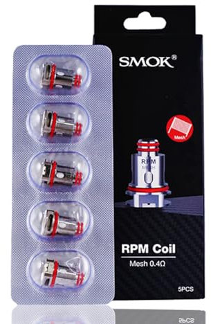 Smok RPM40 Mesh Ersatzspulen, 0,4 Ohm, 5 Stück