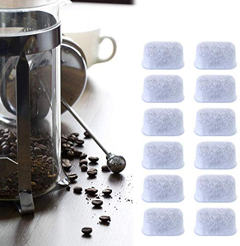 12-Pack of Cuisinart Compatible Replacement Charcoal Water Filters for Coffee Makers - Fits All Cuisinart Coffee Makers