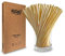 FOOGO Green 500pcs Wheat Drinking Disposable Straws, Like Paper and Natural Hay Straws, Eco Friendly Biodegradable, for Juice and Cocktails, Gluten Free, Picnic Camping Wedding Party