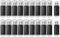 RAOYI 20 Pack 32GB USB Flash Drive Bulk USB 2.0 Memory Stick Thumb Drive Pen Drive Bundle-Black