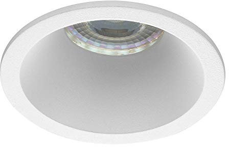 Noxion Einbau Spot D-round MR16 Weiß | Ausschnitt 70mm - GU10 Sockel