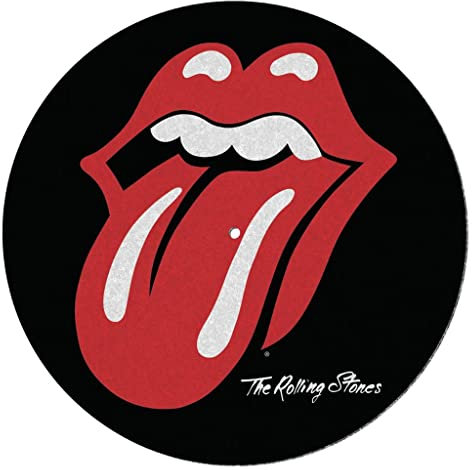 Pyramid International Terminal Rolling Stones: Logo Slipmat Merchandising Ufficiale, rot