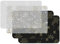 Venilia Mantel individual mixto de copos de nieve para comedor, posavasos de platos, decoración de mesa de Navidad, manteles individuales de Navidad, fácil de limpiar, apto para alimentos, 45 x 30 cm,
