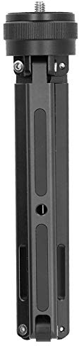1 / 4In -Stativ Flexibel, 3-13 cm Verstellbarer Desktop-Ständer Stabilisieren Sie den Halter für die Kamerahalterung für Sportkameras für Mobiltelefone (Schwarz)
