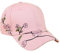 Baseballkappe Damen Mädchen Basecap UV Schutz Sonenhut Verstellbar Schirmmütze Sommer Baseball Cap Stickerei Pflaumenblüte Snapback Hut Outdoor Sport Trucker Cap für Golf Baseboard Radfahren Wandern