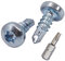 SKIR'CO (150 pièces) Vis Autoperceuses 4.8 x 13 mm, Tête Cylindrique Bombée, Vis DIN 7504 N Zinguées, Vis Autotaraudeuses
