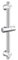 LEADAHEAD Shower Riser Rail 42CM Wall Mounted Shower Slide Bar with Adjustable Shower Head Holder SUS304 Stainless Steel Shower Holder Bracket Polished Finish