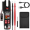 BSIDE U6X Tester Elettrico Pinza Amperometrica Aperta AC DC 600A con Termometro IR Migliorato 12:1 LCD Colore 999 Conti VFC Multimetro Digitale Intelligente TRMS con Batteria Ricaricabile