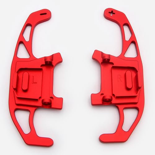 DGCS 2 Pezzi Volante Palette del Cambio per Volkswagen Golf 7 GTI 7.5 RLINE MK7, Alluminio Resistente All'Usura Durevole Pale Cambio Volanti Estensioni, Auto Accessori,B