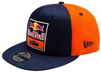 Red Bull New Era KTM Replica Team Flat Cap - Einheitsgröße - Unisex Rennsportbekleidung