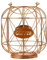 JISADER Coffee Pod Holder, Coffee Pod Organizer Basket, Container for Countertop, Rose Gold