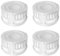 Accesorios de Filtro de aspiradora de Mano inalámbricos, compatibles con Piezas de Repuesto Xiaomi Mijia K10 Pro MJWXCQ05XY G11 (Color : 4pcs)