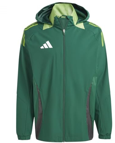 Adidas Herren Jacket Tiro24 Competition All Weather Jacket, Drkgrn, IR9521, 3XL