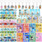 70 Pcs Mitgebsel Kindergeburtstag, Dog Geburtstag Deko Geburtstagsdeko 16 DIY Aufkleber 12 Schlüsselschnalle 12 Schnapparmband Kinder 12 Geburtstagstüten 18 Geburtstagstüten Aufkleber