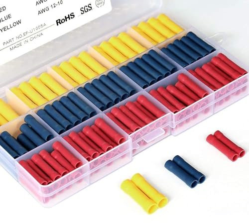 200 Pcs Heat Shrink Tubing Kit, Shrink Wiring Wrap Tube Tubing Assortment KIt, Electrical Insulation Cable Sleeve Heat Shrink Tubing, 3 Colors