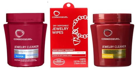 Pack Nettoyant pour bijoux Precious + Silver 236 ml + 6 Lingettes