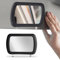 WHLXQ Auto Spiegel Schminkspiegel für BMW F01 F07 F10 F11 F20 F21 F22 F30 F31 F32 F34 F36 i3, Auto Kosmetikspiegel Sonnenblende Spiegel Auto Makeup Spiegel Sonnenschutz Spiegel