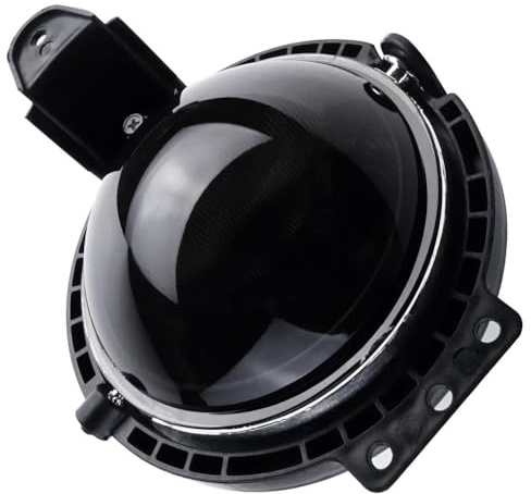 Riloer Auto-Nebelscheinwerferabdeckung, Nebelscheinwerfer-Lampenschirm, vordere Nebelscheinwerferbaugruppe, kompatibel mit BMW Mini R55 R56 R57 R58 R59 2006–2014, 63172751295 51112751295