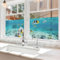LWLFC Fensterfolie Blickdicht 38x120cm Schöne Fische Folie Fenster Sichtschutz, Selbsthaftend, Anti-Uv