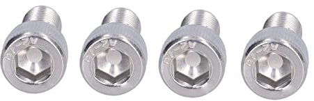 M10 1,25 Lot de 4 vis à six pans creux en acier inoxydable 1,25 mm Fine Pitch matériel de fixation M10 1,25 (M10 x 20)