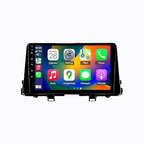 Android 13 Double Din sat nav car screen 9'' car Display for KIA Morning 3 picanto 2017-2020 with sat nav BT FM radio rear view camera cooling fan Multimedia-Player(8G+256G)
