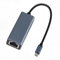 Sharelove USB C to Ethernet Adapter Practical Aluminum 10/100/1000 Mbps LAN Adapter, Plug and Play, Portable USB C Ethernet Adapter for MacBook iPhone 15 Steam Deck Switch Lite TV Box
