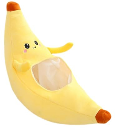 Bananen-Kopfbedeckung – Halloween-Kopfbedeckung, Bananenhut, Foto-Requisiten, Größe Kopfstück, lustiger Unisex-Bananenhut, Neuheit-Kostüm-Zubehör, ideal für Junggesellenabschiede, Kneipenkriechen
