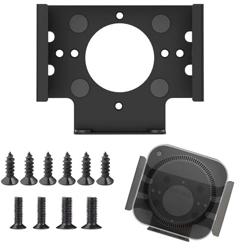 FORMVERSITY Soporte bajo escritorio para Mac Mini 2024 m4 m4 m4 Pro montaje seguro, soporte para Dock para Mac Mini m4 24gb, soporte monitor escritorio, Diseño de Disipación de Calor Antiarañazos