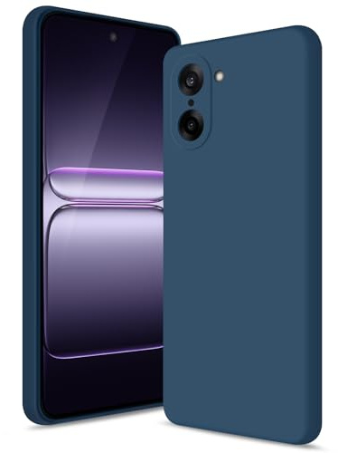 Btstring Hülle für OnePlus Nord CE5, Blau | Hochwertiges Silikon Case, Ganzkörper Handyhülle, Seidig-Weicher Berühren, Kratzfestes Weiches Mikrofaserfutter