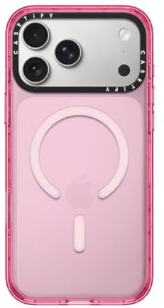 CASETiFY Impact iPhone 17 Pro Max Hülle [MagSafe-kompatibel/Schutz vor Stürzen aus 2,5 m Höhe/Dünn] - Pink
