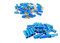 Bullet Crimp Connectors for Audio Wiring with Fully Insulated Terminal Crimp Fittings in Blue