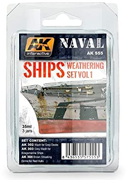 AK: Ships Weathering Set Vol.1