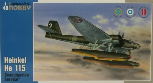 Special Hobby SH48146 - Heinkel He 115 Scandinavian Service Flugzeug