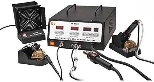 ELV 3-in-1-Profi-Multifunktions-Lötstation LF-853D