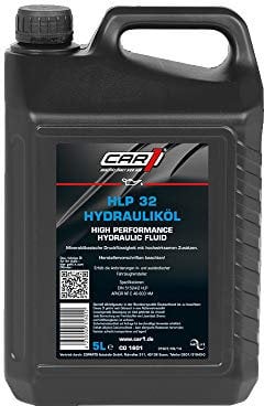CAR1 Hydrauliköl HLP 32 High Performance Mineralölbasis Hydrauliksystem 5L