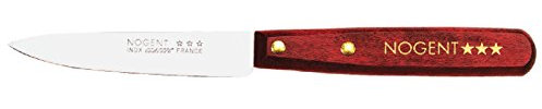 Nogent 02000T Couteau d'Office Merisier 9 cm Lot de 4