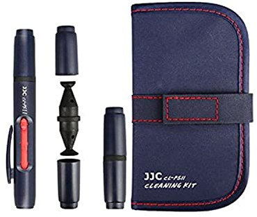 JJC CL-P5II Cleaning Pen for all kinds of camera lenses, viewfinders, camera screens, filters, camcorders, phones, tablets and other optical products (Dual Carbon Tips Design)