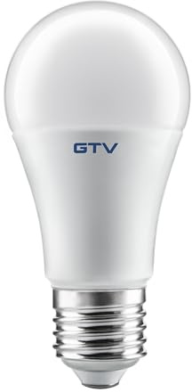 Lámpara LED GTV bombilla E27 3000K blanco cálido – sin parpadeo, duradera – para iluminación LED en casa y oficina