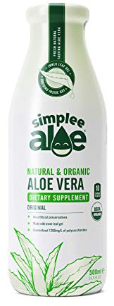 Simplee Aloe Health Supplement - Plain Simplee Aloe Aloe Vera juice - 500ml (PACK OF 1)