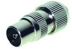 Shiverpeaks BS82002 Basic-S Antennen Koaxial-Stecker, 9,5 mm