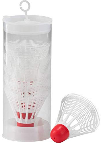 Tecnopro Badminton-Ball 403 Badmintonbälle, Red/White, One Size