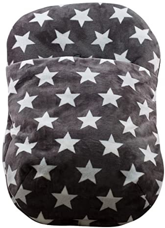 JYOKO KIDS Universal Winterfußsack für Babyschale Babyschale (Fleece, Nordic Scandi 1)