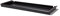 Modulor Schreibtischschublade aus Metall, einfach montierbare Schublade für Tischplatten (BxHxT: 85 x 4,5 x 26,5 cm), besonders Flache Ablage, schwarz