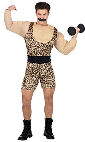 Horror-Shop Starker Mann Zirkus Kostüm - Faschingskostüm für Mottopartys M/L