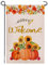 Shmbada Sackleine Gartenflagge Willkommen Herbst Frühling Sommer Outdoor Decor Doppelseitige Flagge 12x18 inch Pumpkin Sunflower