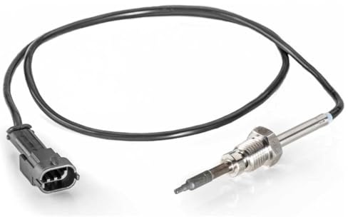HELLA 6PT 014 494-341 Sensor, exhaust gas temperature - 2-pin connector - Bolted - Cable: 780mm