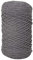 Rayher Braidy Recycling Garn, geflochten, 2 mm ø, steingrau, Knäuel ca. 250 m (250 g), Knüpfgarn, Macrameegarn, 42009558
